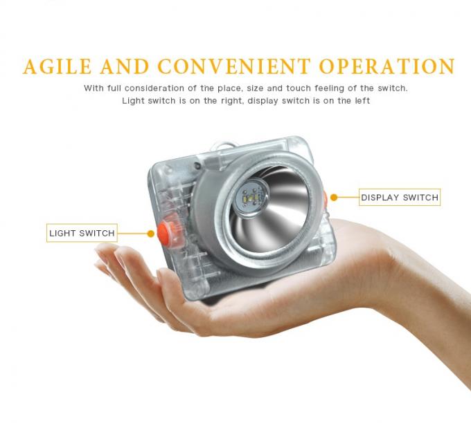 Ασύρματος OLED λαμπτήρα ανθρακωρύχων πιστοποιημένο ATEX με επαγωγική φόρτιση για υπόγεια εξόρυξη 3