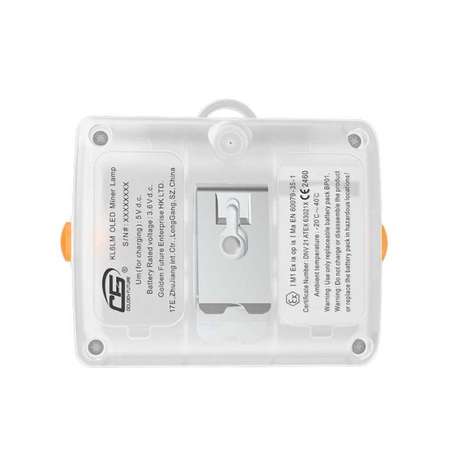 KL6LM ATEX Πιστοποιημένο 15000Lux Ορυχείο Φως IP67 Αδιάβροχο, επαναφορτιζόμενο & Cordless 2