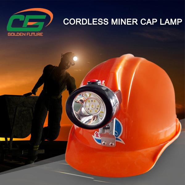 Εκρηκτικό φως κεφαλής ορυχείου, φορητό φως LED KL2.5LM με φωτισμό 360 ° 4