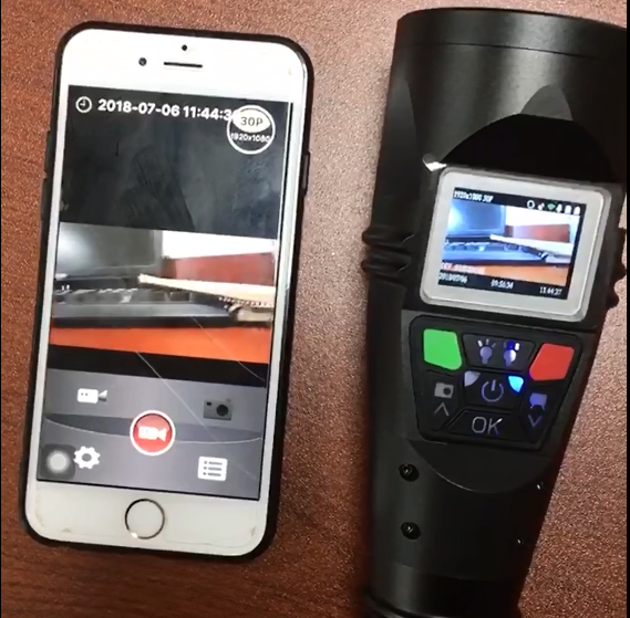 Υψηλής τεχνολογίας επαναφορτιζόμενο φακό LED με GPS και WiFi για παρακολούθηση βίντεο στον σιδηροδρομικό χώρο 7