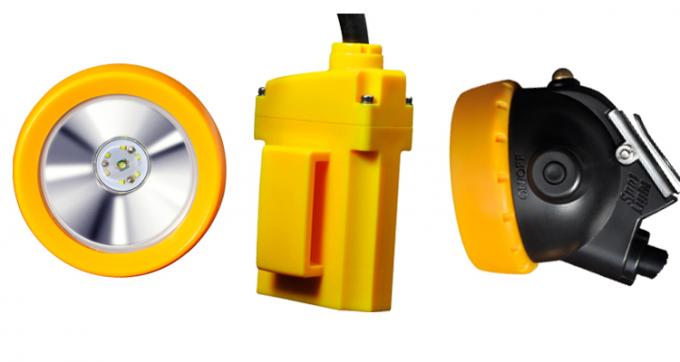 Πιστοποιημένο φως εξόρυξης άνθρακα ATEX 7.8Ah Επαναφορτιζόμενο φακό κεφαλής ιόντων λιθίου με προστασία IP68 0