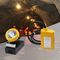 6.6Ah high lumens Industrial Lighting Fixture , rechargeable mining led lights explosion proof