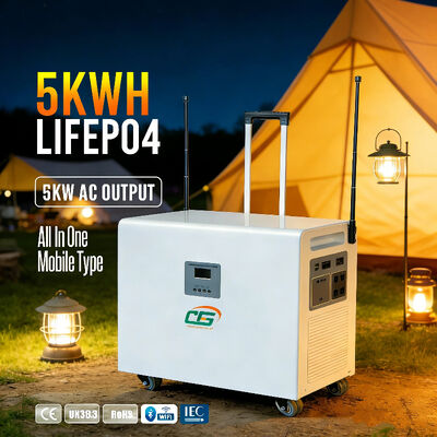 BH-5KWH Όλο σε ένα φορητό σταθμό ηλεκτρικής ενέργειας Οικιακή αποθήκευση ενέργειας Πακέτο μπαταρίας 51.2v 5Kw Lifepo4 στυλ αποσκευών