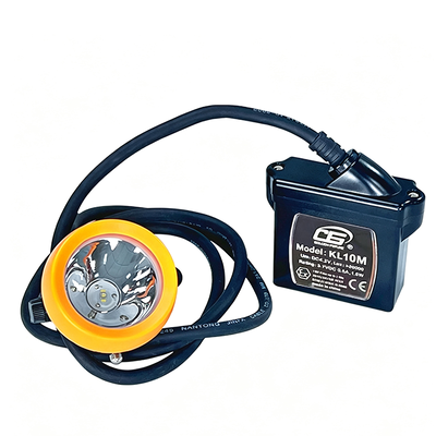 Μπαταρία 10Ah Li-ion Battery 25000Lux Output IP68 Αδιάβροχο Miner Light Head Lamp Υπόγειος λαμπτήρας καπακιού